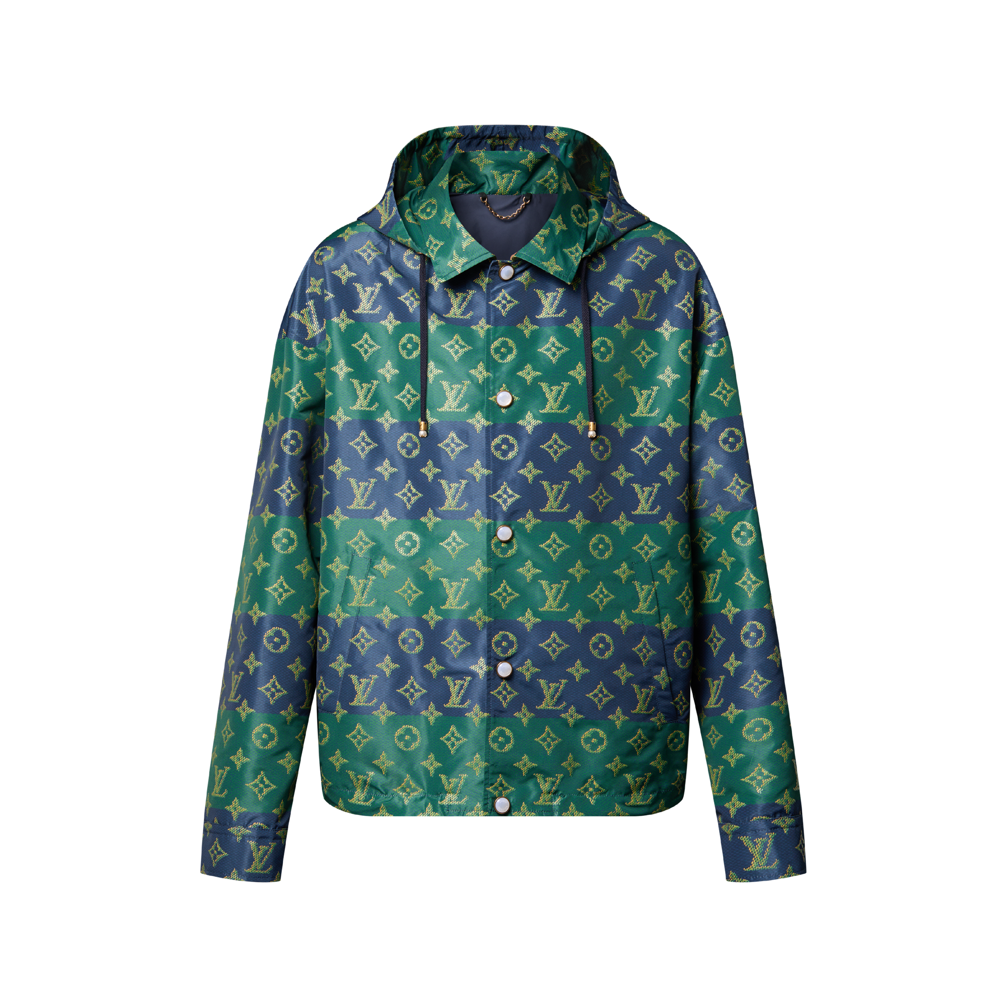 LOUIS VUITTON コーチジャケット Monogram Printed Coach Jacket - Men - Ready-to-Wear | LOUIS VUITTON ®